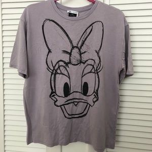 Zara Disney Daisy Duck shirt M